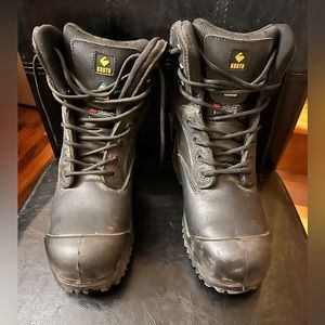 New steel toe boots